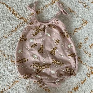 Spearmint Baby Seashell Bubble Romper